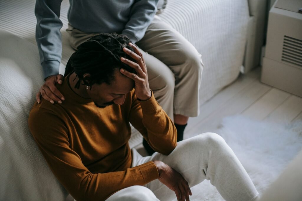 Anxious air traveler The Power of Prayer: Comfort in Uncertain Times