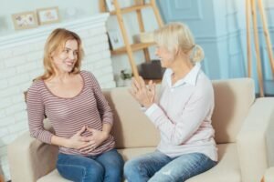 OLDER WOMAN’S PRAYER OF GRACE IN PREGNANCY