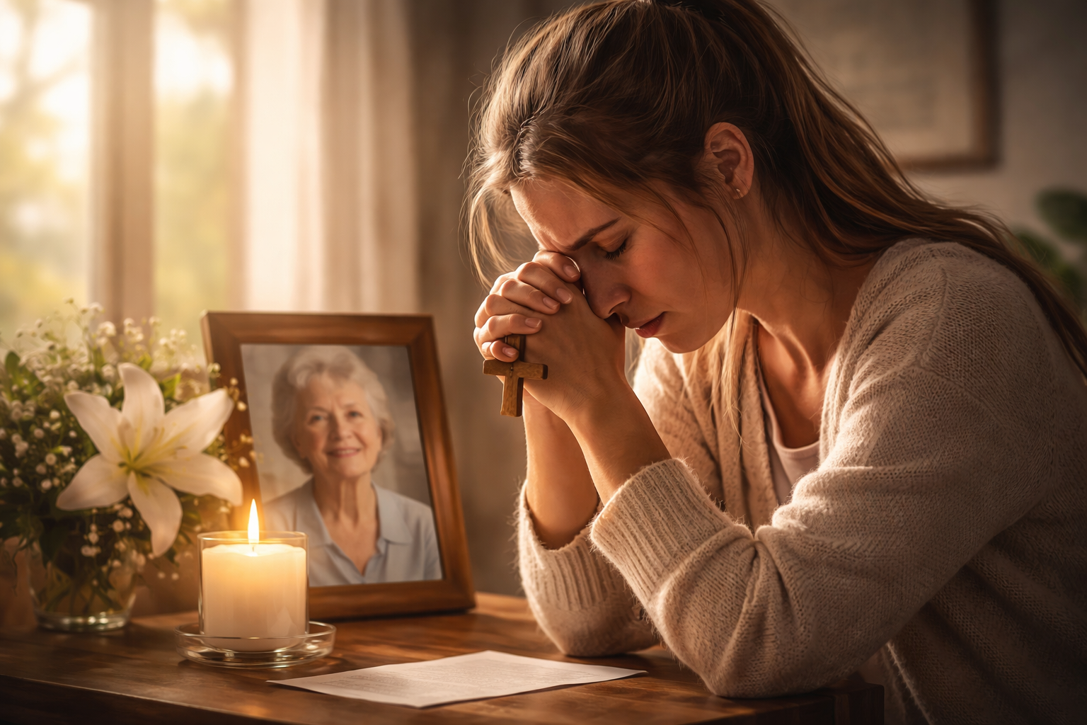 PRAYER FOR THE LOSS OF MY MOM