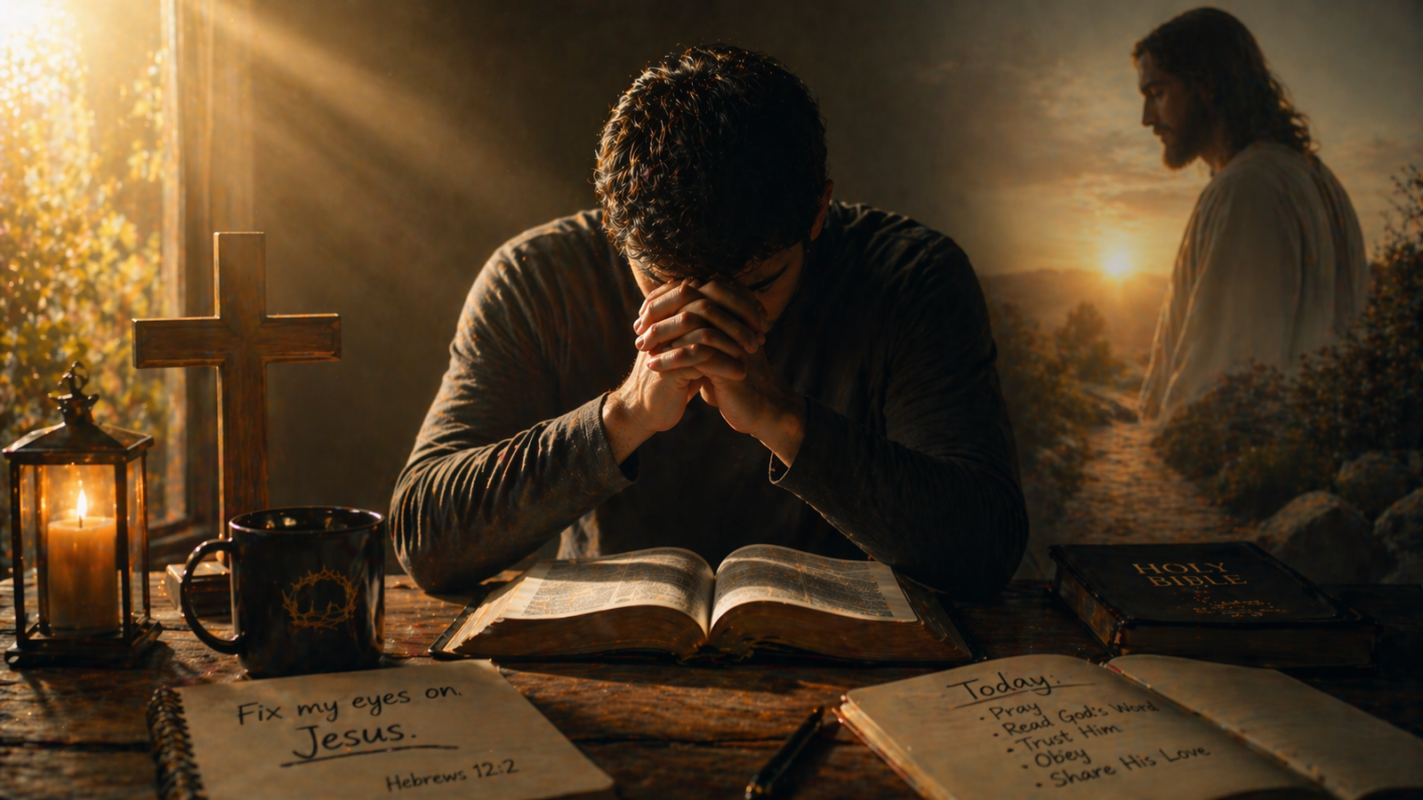 PRAYER TO KEEP FOCUSSED ON JESUS CHRIST