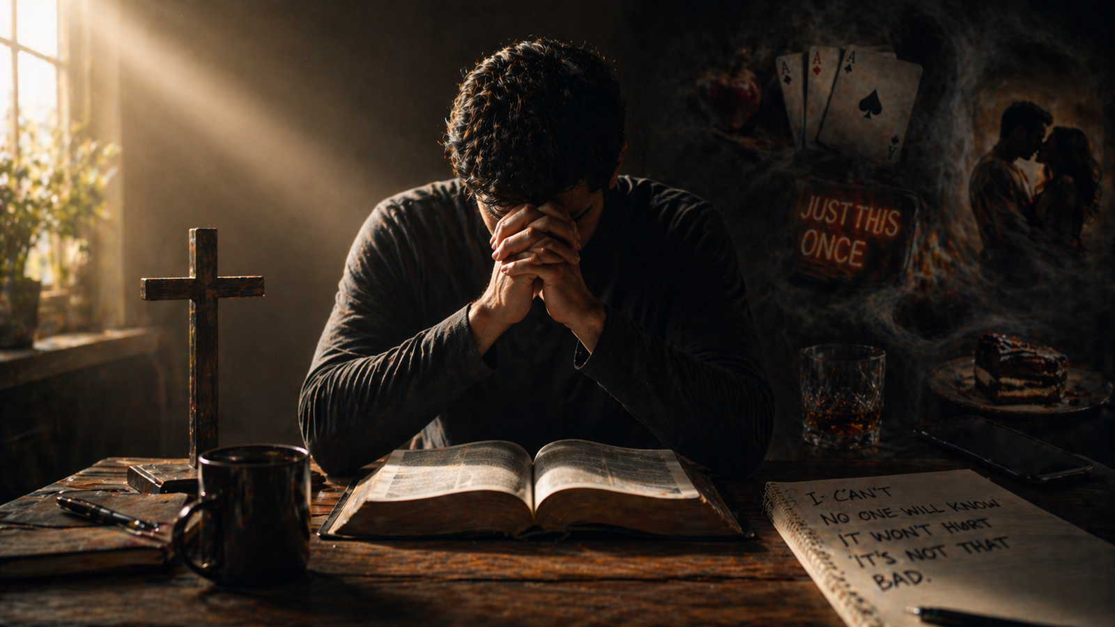 PRAYER TO KEEP FROM YIELDING TO TEMPTATION