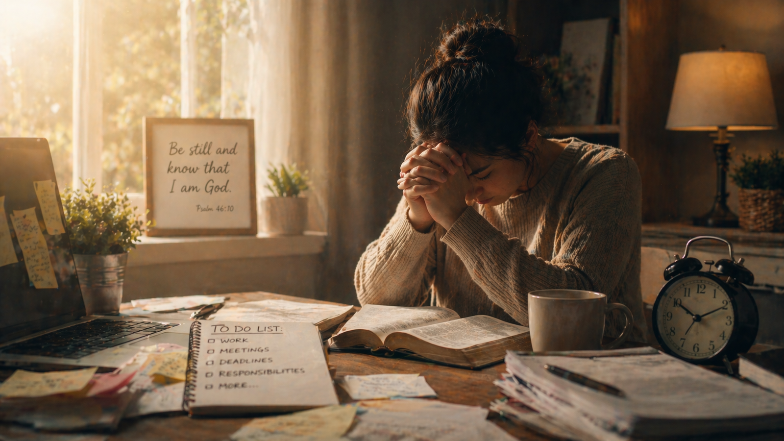 PRAYER TO KEEP ME FROM BEING TOO BUSY