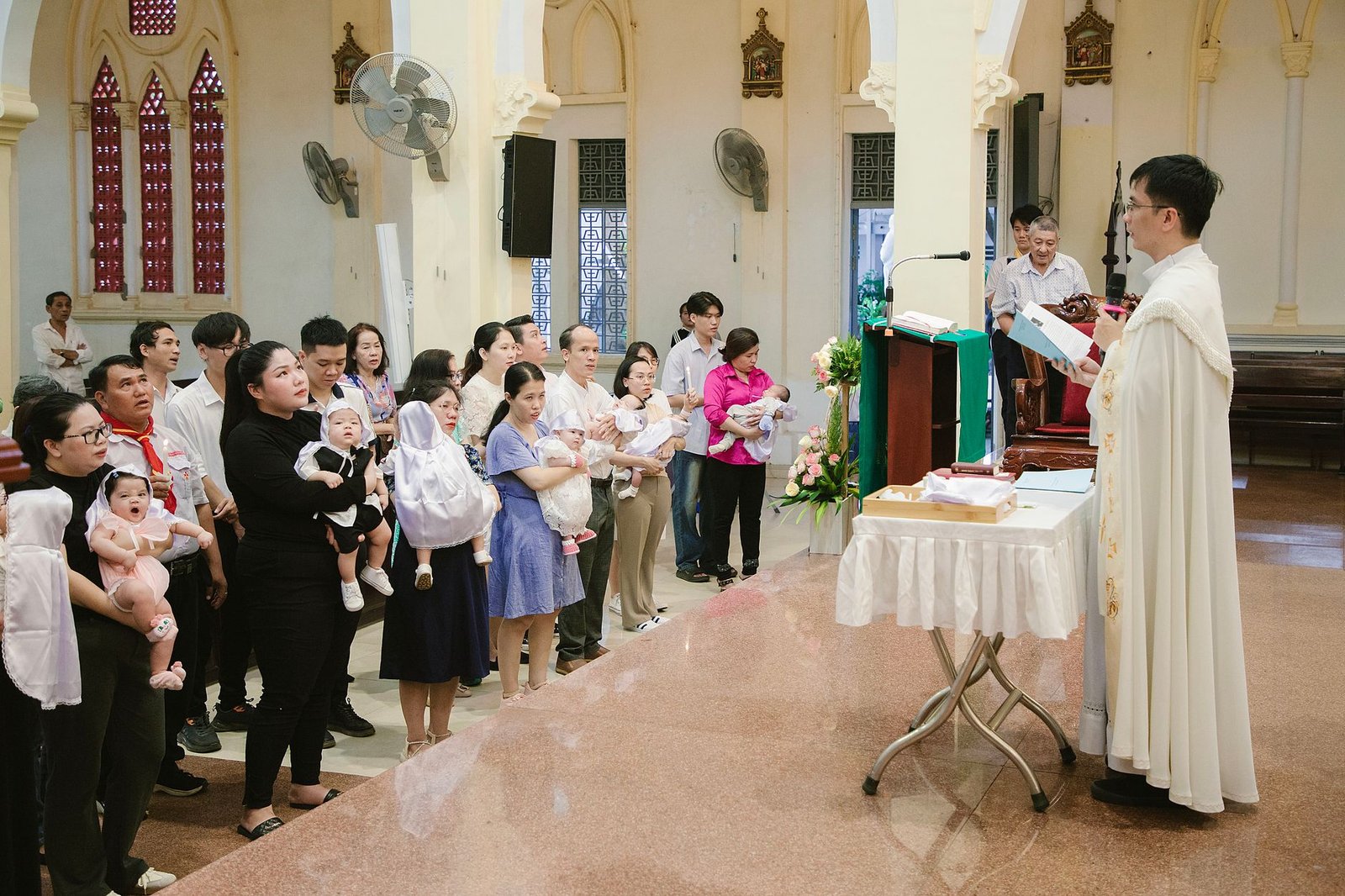 THE BLESSING OF OUR NEW BABY