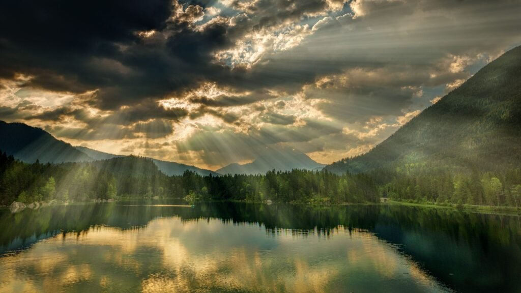 Calm nature scenery Prayers for Peace