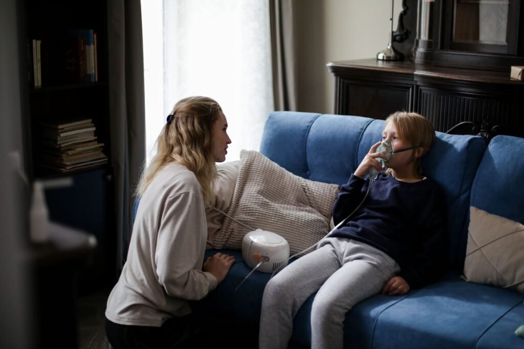 Child with asthma The Journey to Healing: Steps I Took