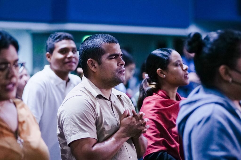 Couple praying together Inspiring Personal Growth