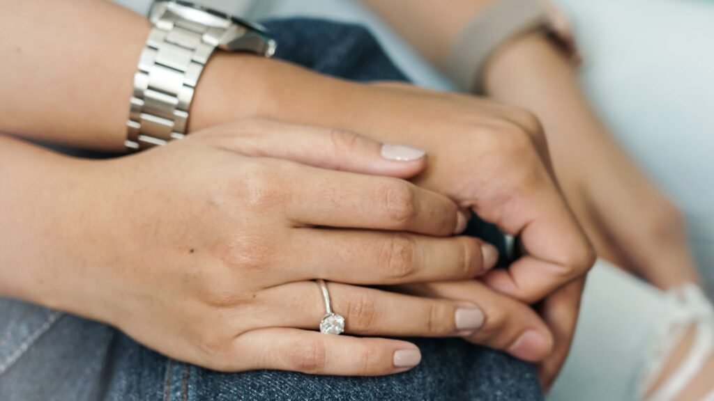 Engaged couple prayer Engaging Together in Prayer