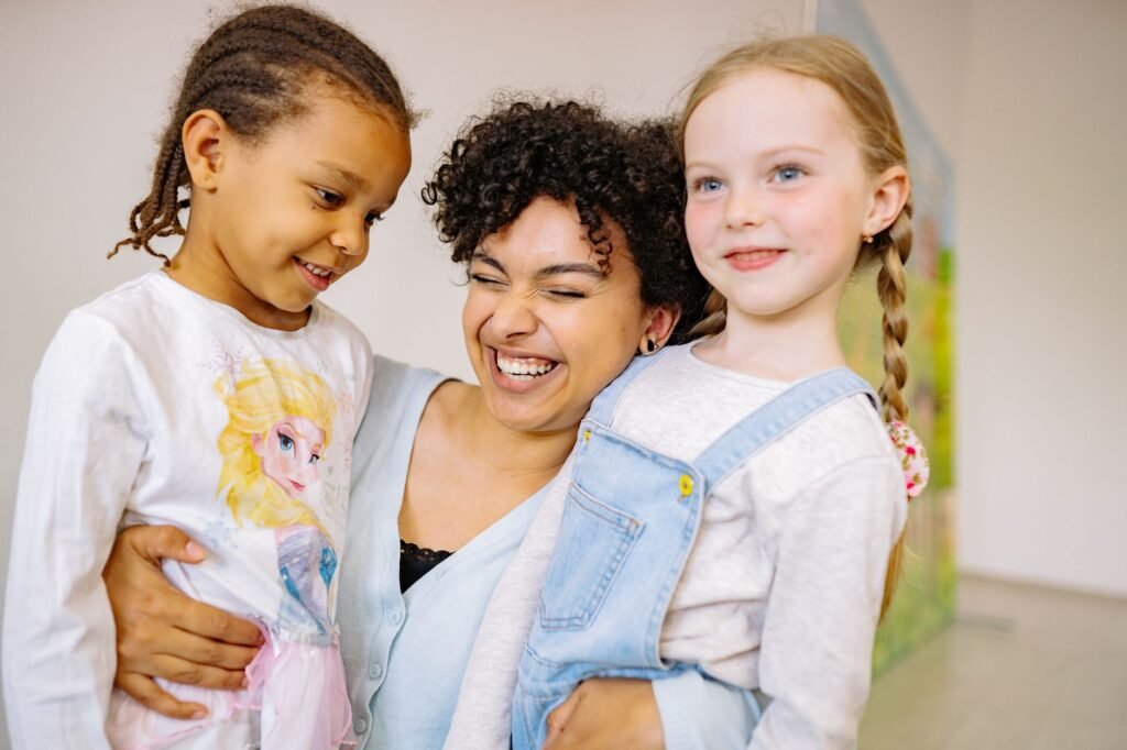 Happy children Learning with Children: A Two-Way Street