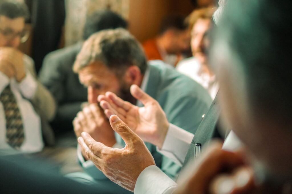 Men praying together Cultivating a Robust Prayer Life