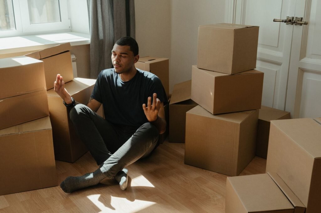 Moving boxes Prayers for Moving Stress