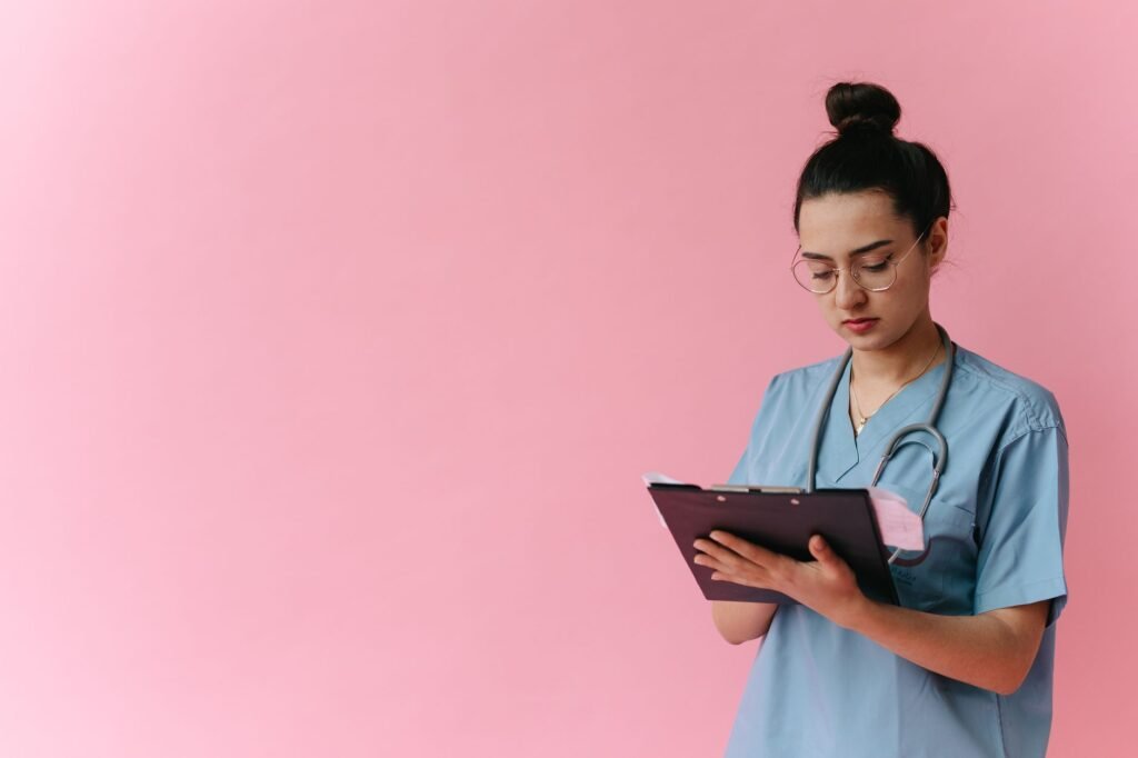 Nurse praying Encouraging a Culture of Prayer in Nursing