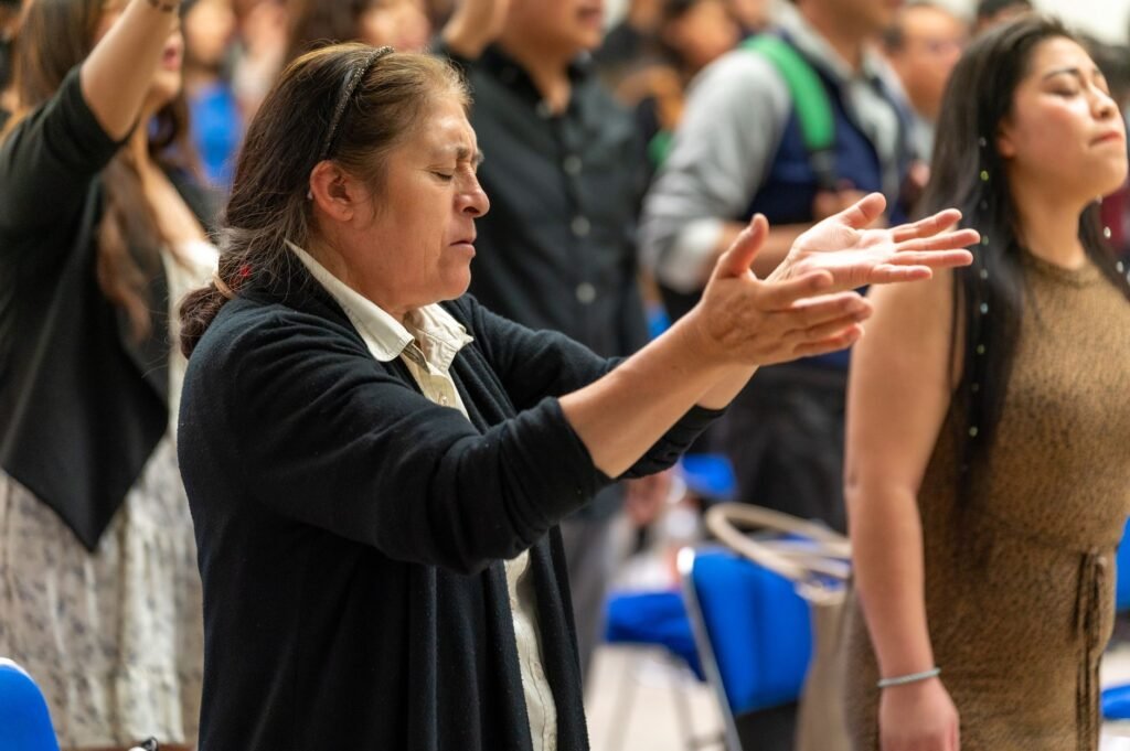 Nurse praying Real-Life Experiences: Trusting in Faith