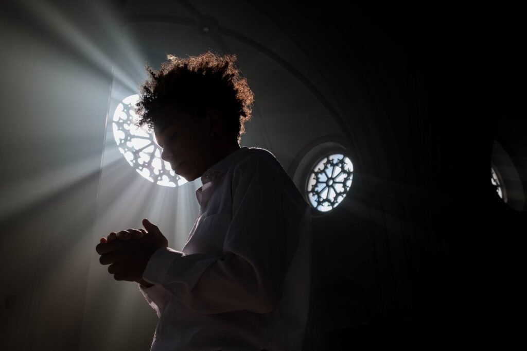 Peaceful prayer moments Sample Prayer for Overcoming Fear