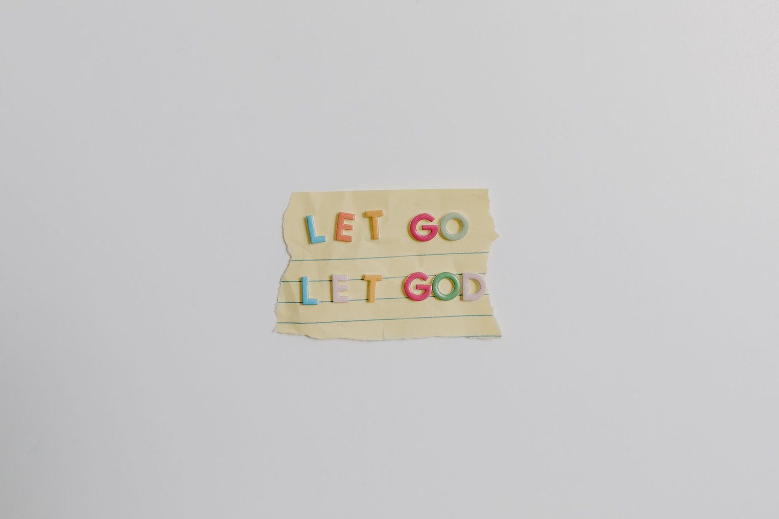PRAYER TO LET GOD CONTROL MY LIFE