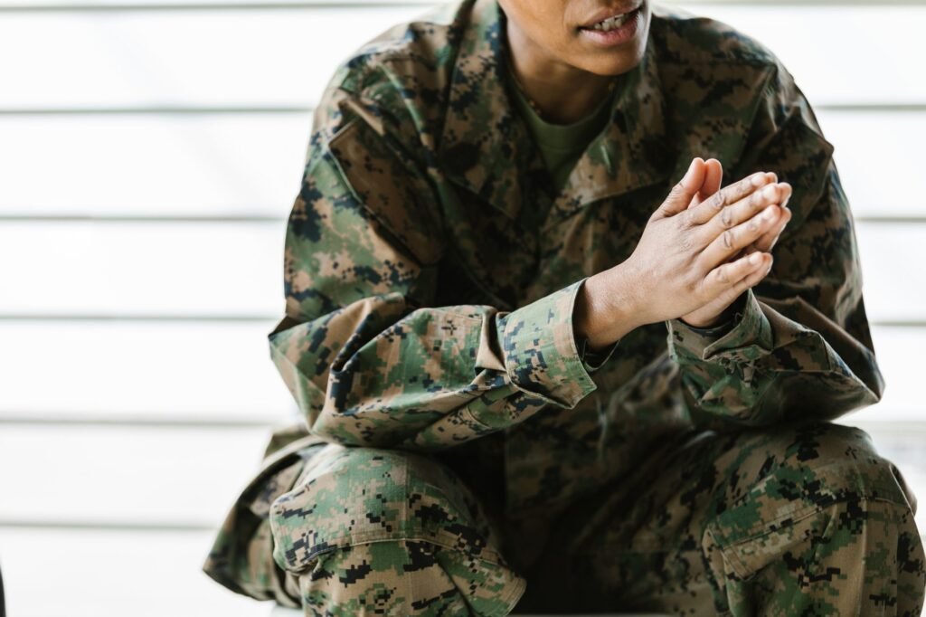 Soldier in prayer A Prayer for Perseverance