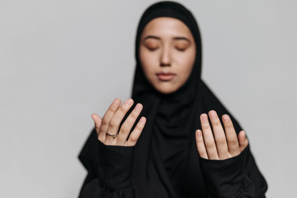 Praying woman Additional Practices to Enhance Fertility