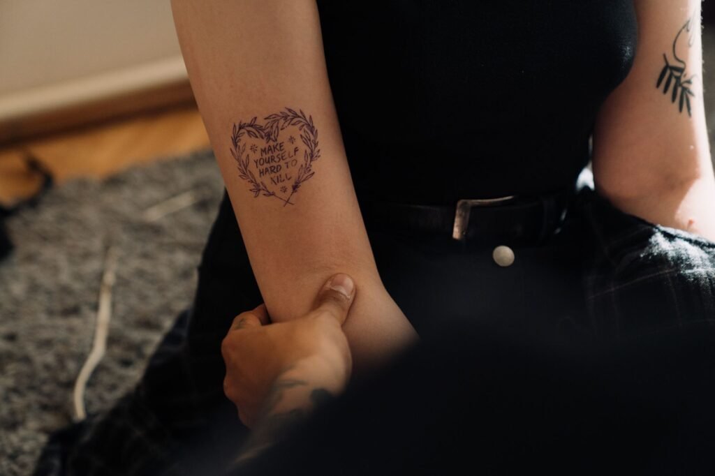 Tattoo art New Testament Insights: The Heart Over the Body