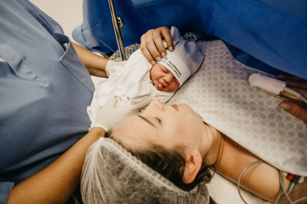 Mother giving birth Crafting a Personal Prayer for Birth