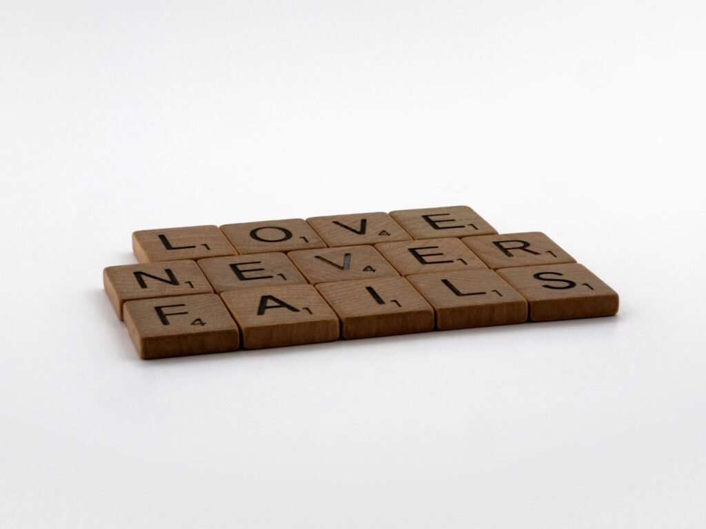Bible verses about love Love That Never Fails