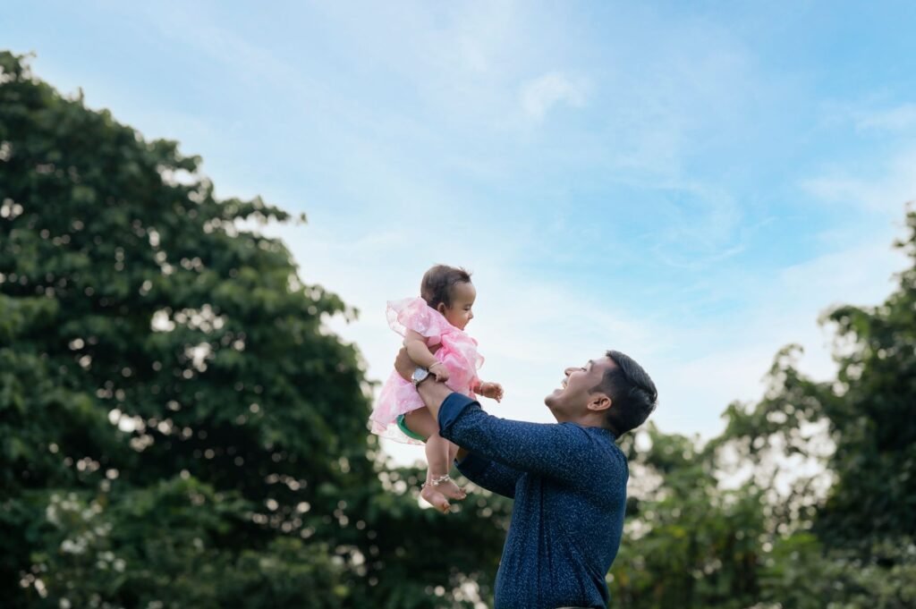 Father and child The Father’s Love Restores and Renews