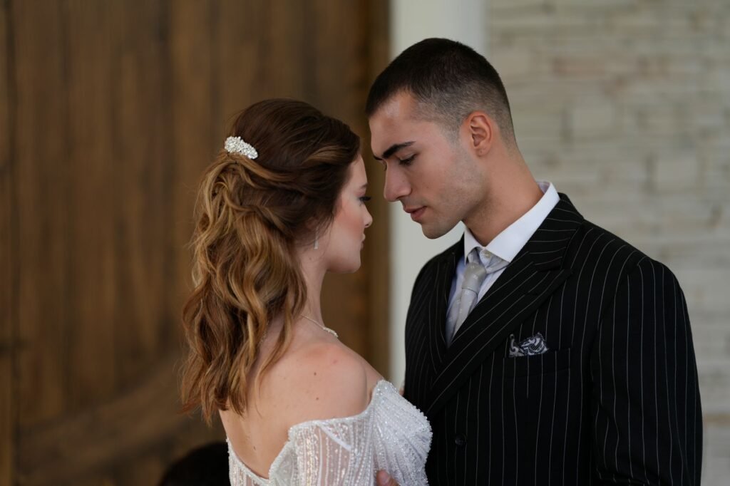 Romantic couple in prayer Romance Rooted in Commitment