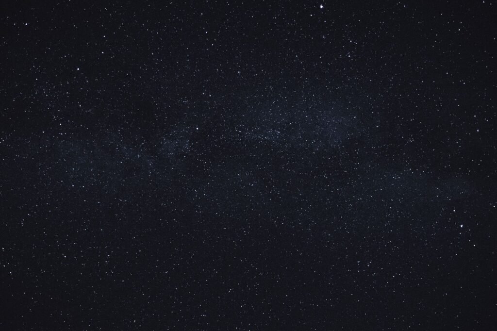 Starry night sky The Heavens Declare the Glory of God