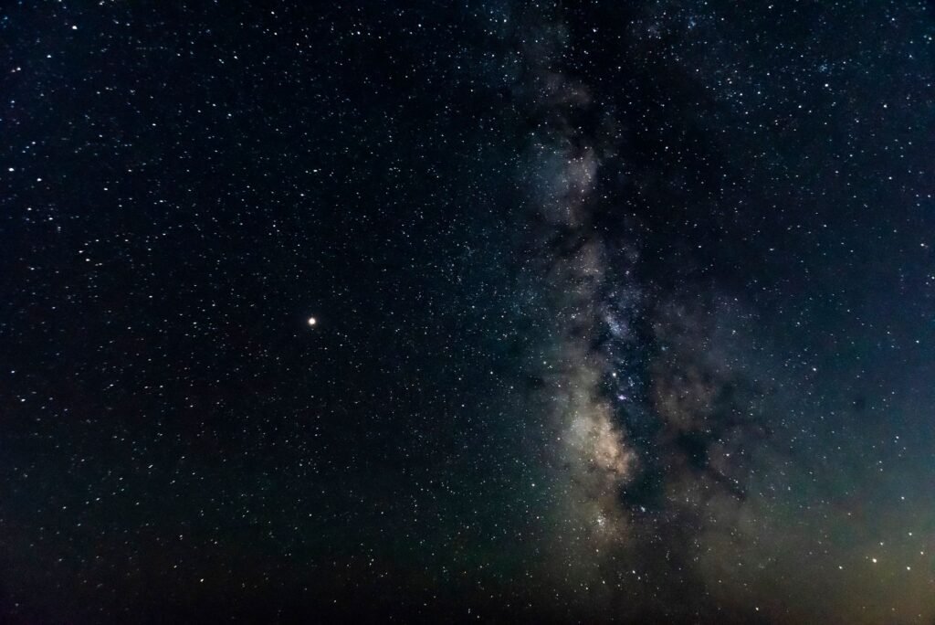 Starry night sky The Heavens Reveal God’s Power and Majesty