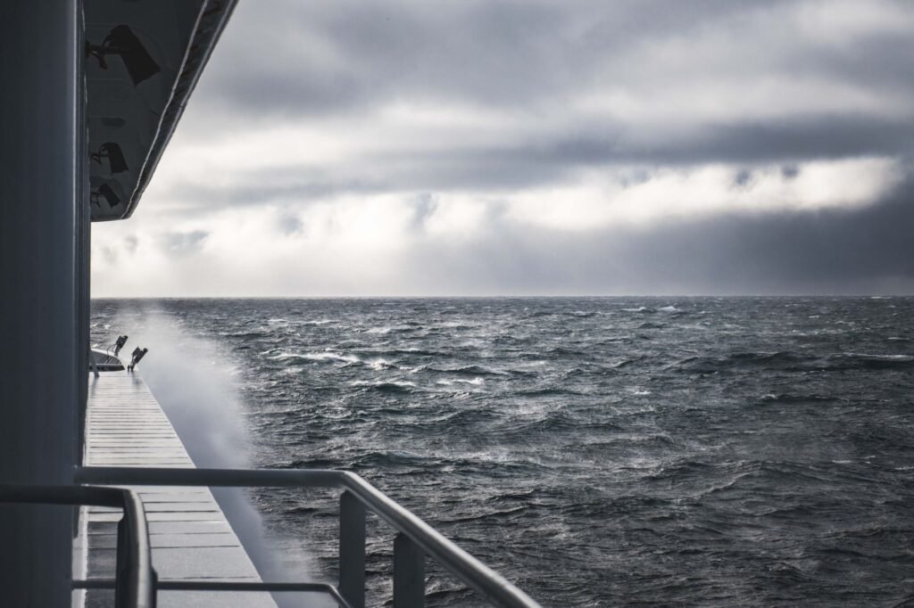 Stormy ocean The Presence of God in the Storm