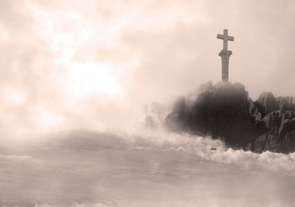 Stormy ocean Trials Are Part of Spiritual Growth