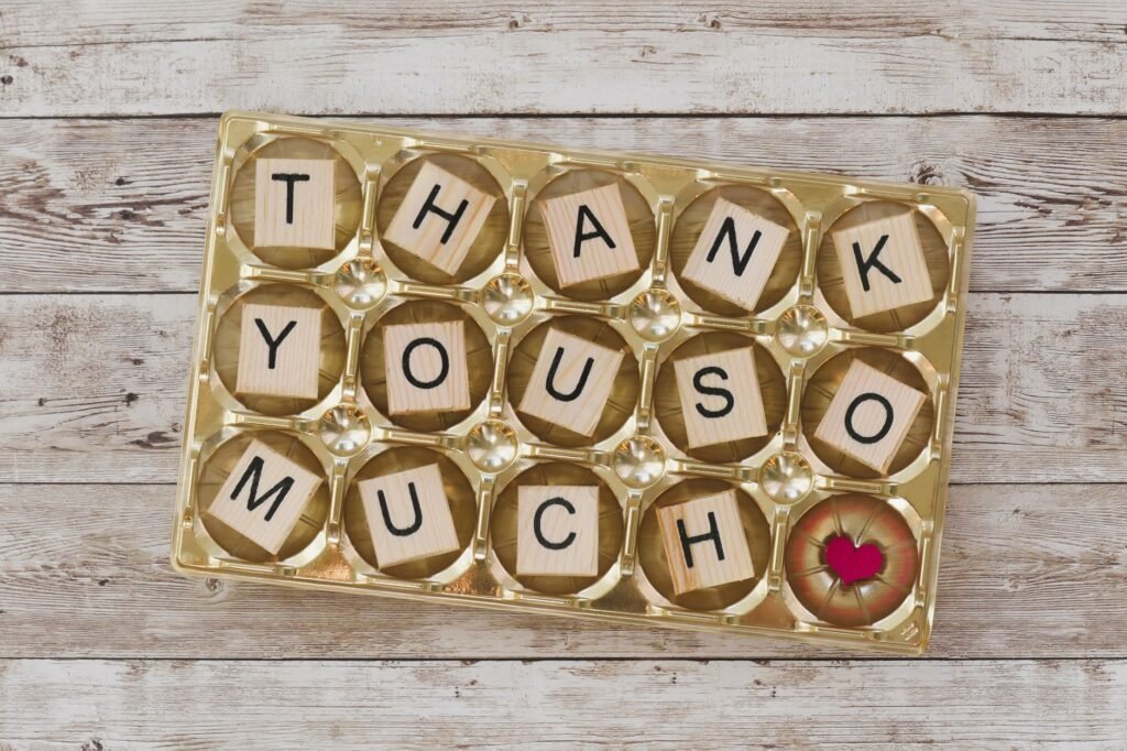 A heart filled with gratitude, reflecting the joy that comes from recognizing our blessings