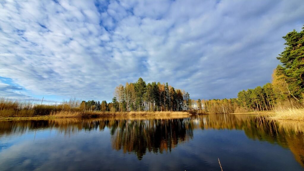 A stunning view of nature reminding us to be thankful for God's creation