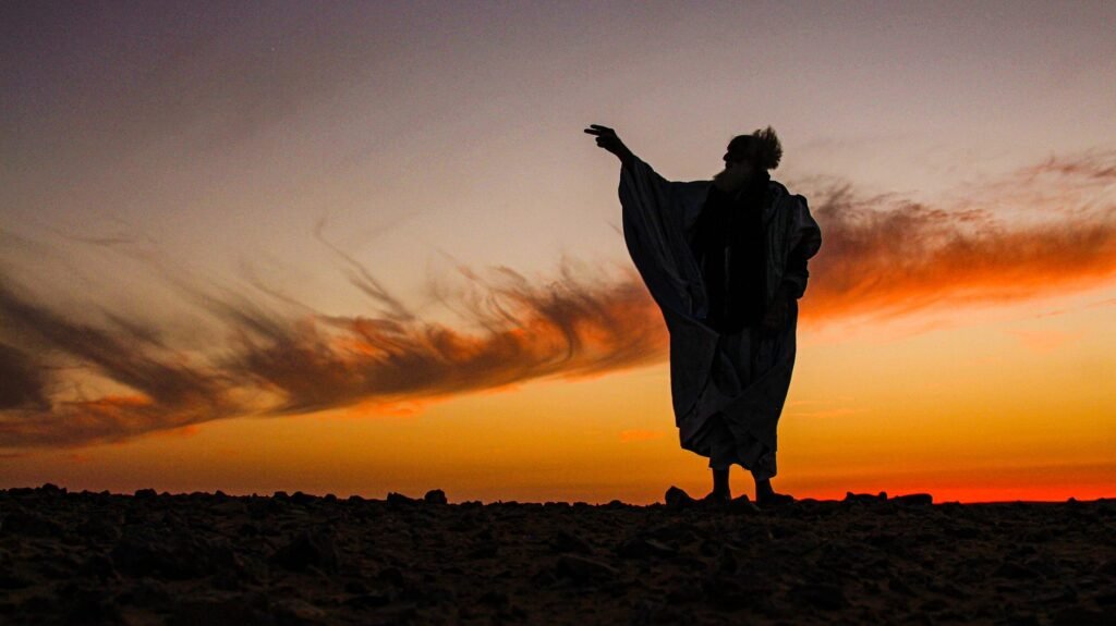 An artistic representation of Abraham's journey of faith