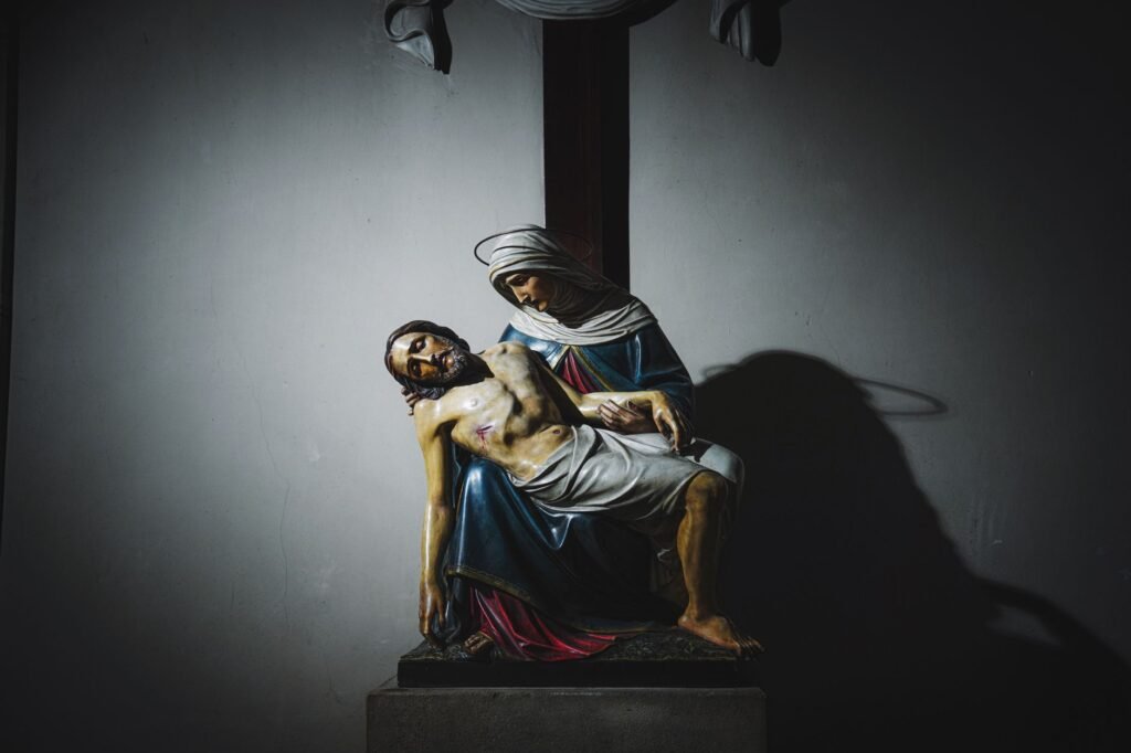 An image depicting reconciliation and forgiveness among friends