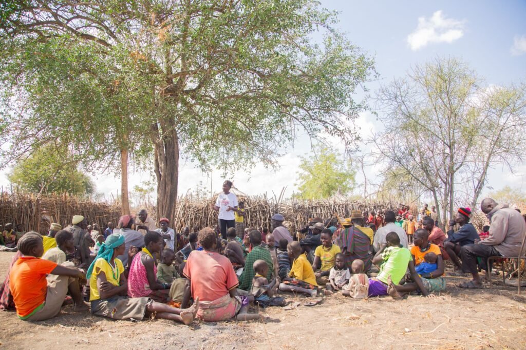 A group of friends sharing their lives and faith together
