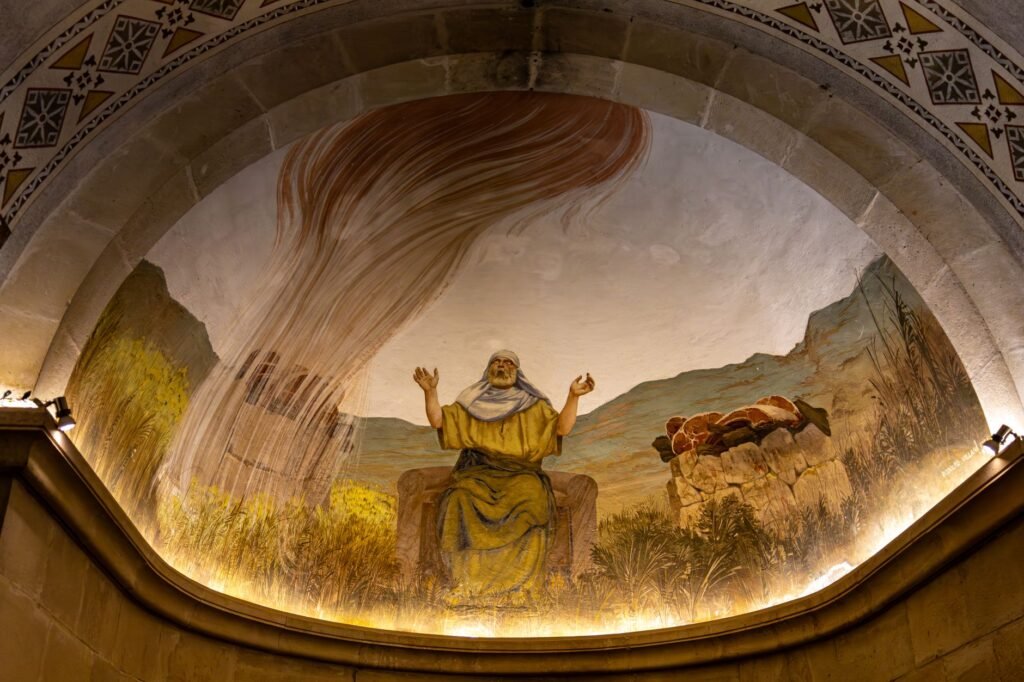 Abraham interceding for Sodom, showing compassion for the lost