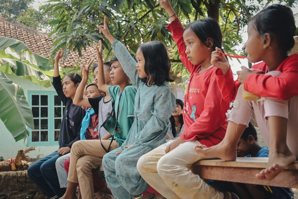 Children engage in meaningful discussions about faith with their parents