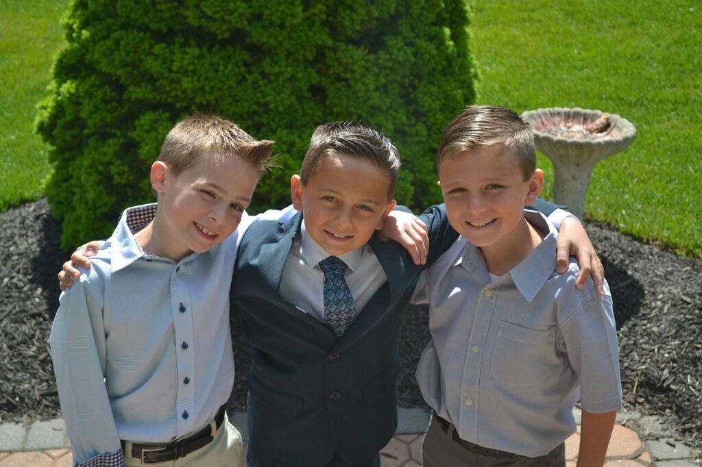 Joseph joyfully reuniting with his brothers, showcasing the power of forgiveness